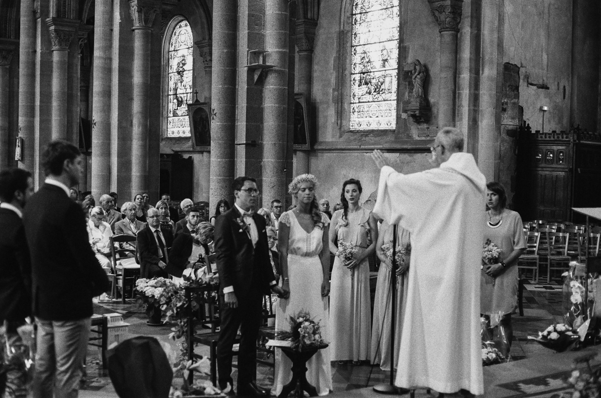 Bénédiction mariage église la ferté Macé