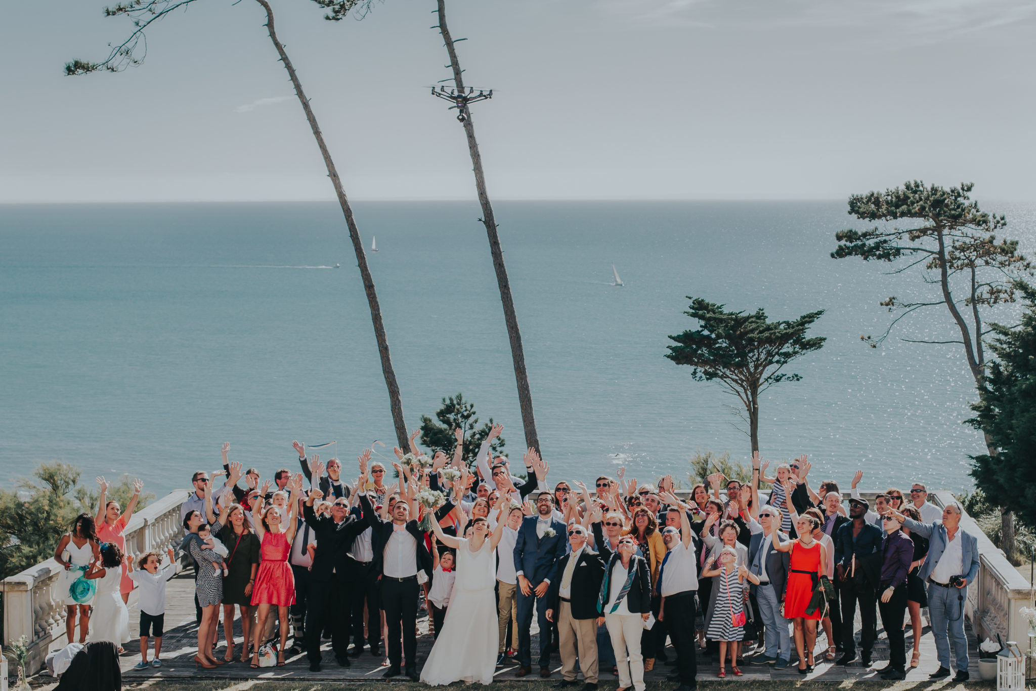 Photo de groupe falaise Granville Château de la Crête