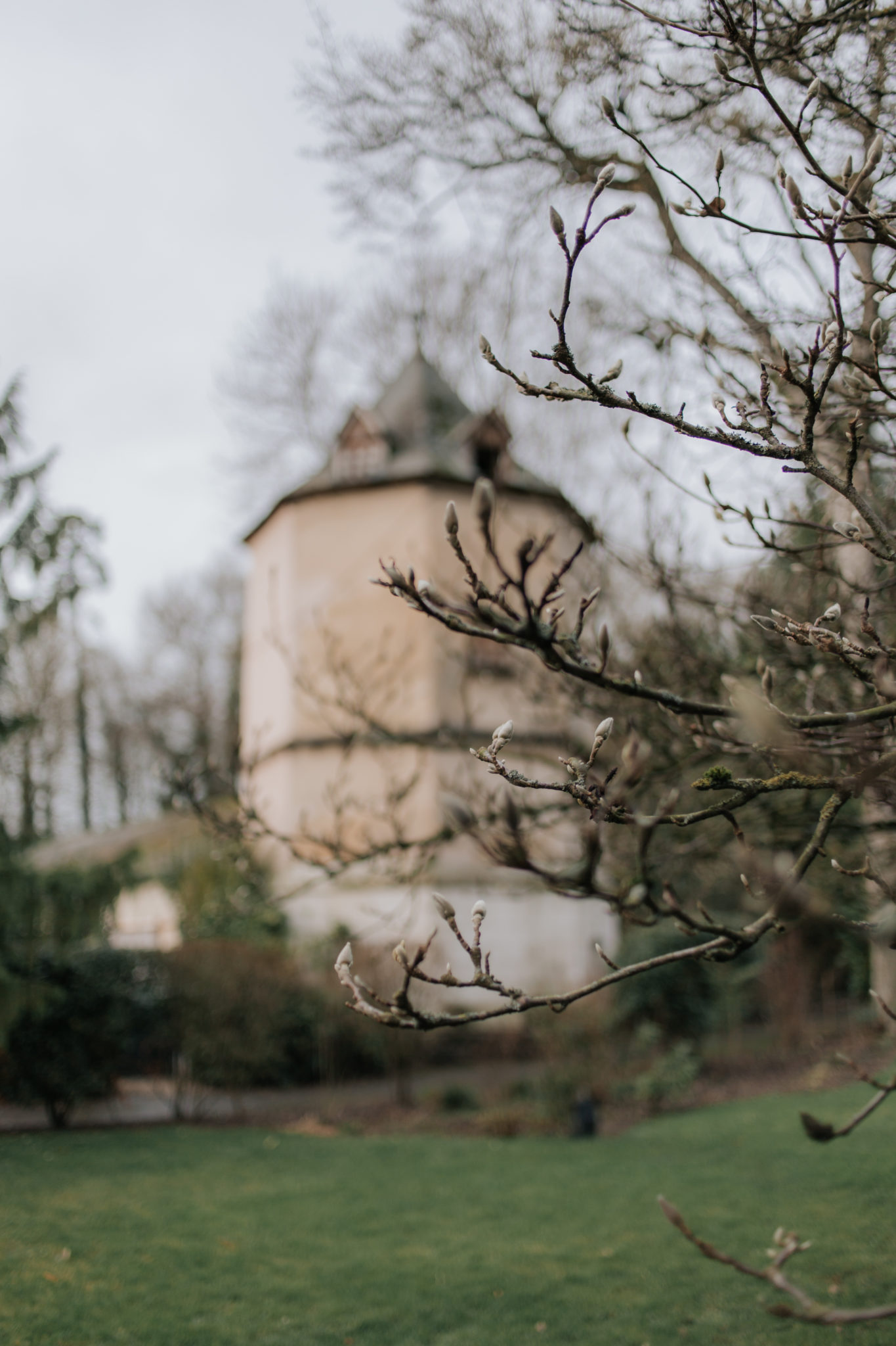 Jardin Château de Naours mariage hiver Picardie Amiens