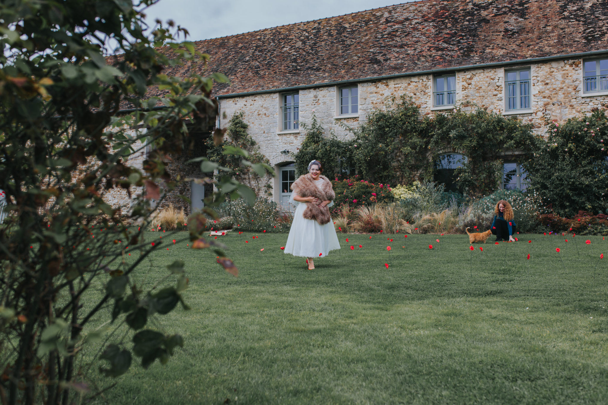 First look découverte mariés Mariage 50s Domaine Mauvoisin Lommoye