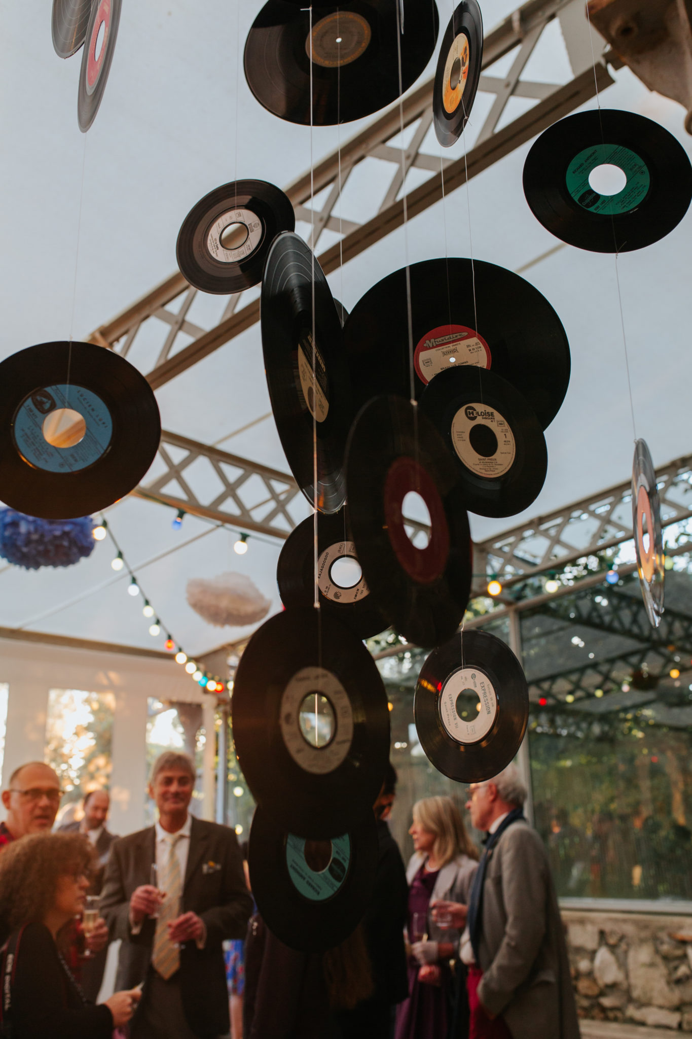 Décoration vinyle cocktail Mariage 50s Domaine Mauvoisin Lommoye