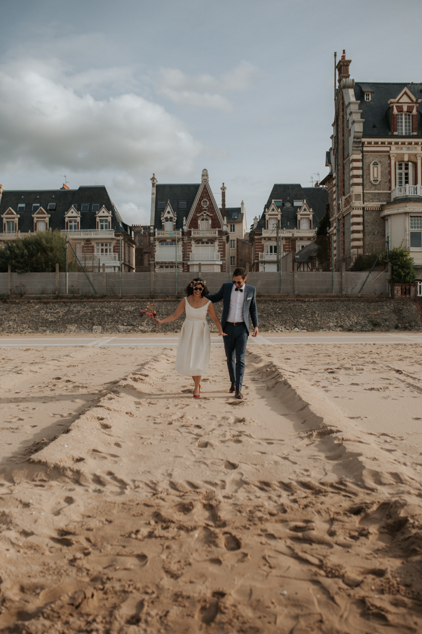 houlgate plage front de mer villas normandie mariés