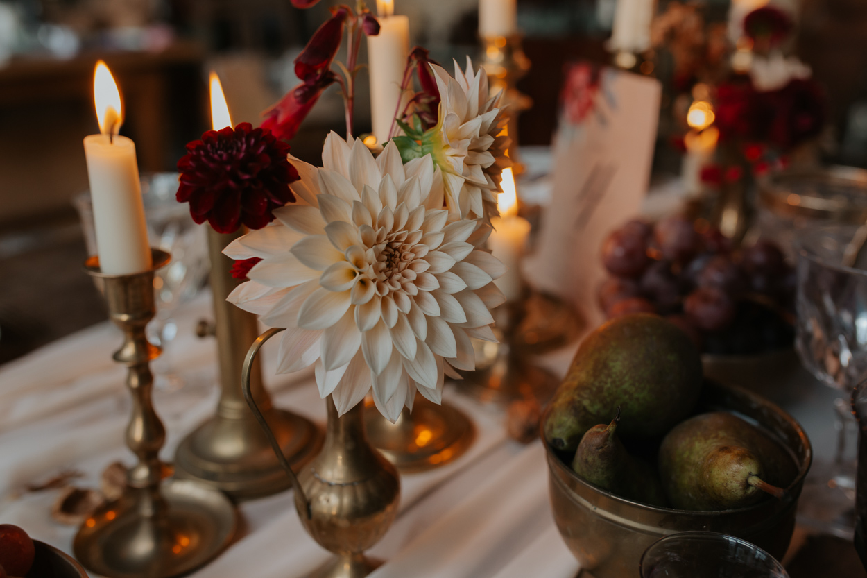 table fête mariage noël fleurs Freya Joy Garden Flowers