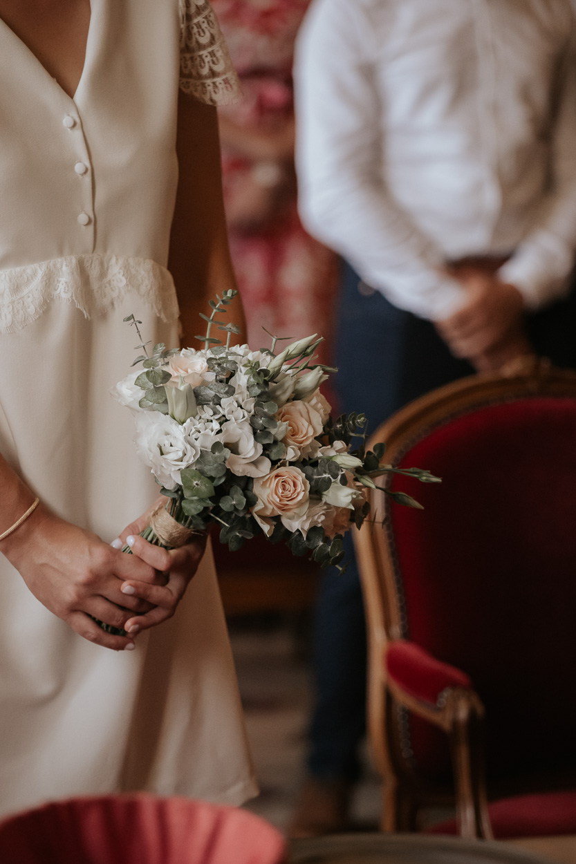 bouquet mariée salle mariage Caen