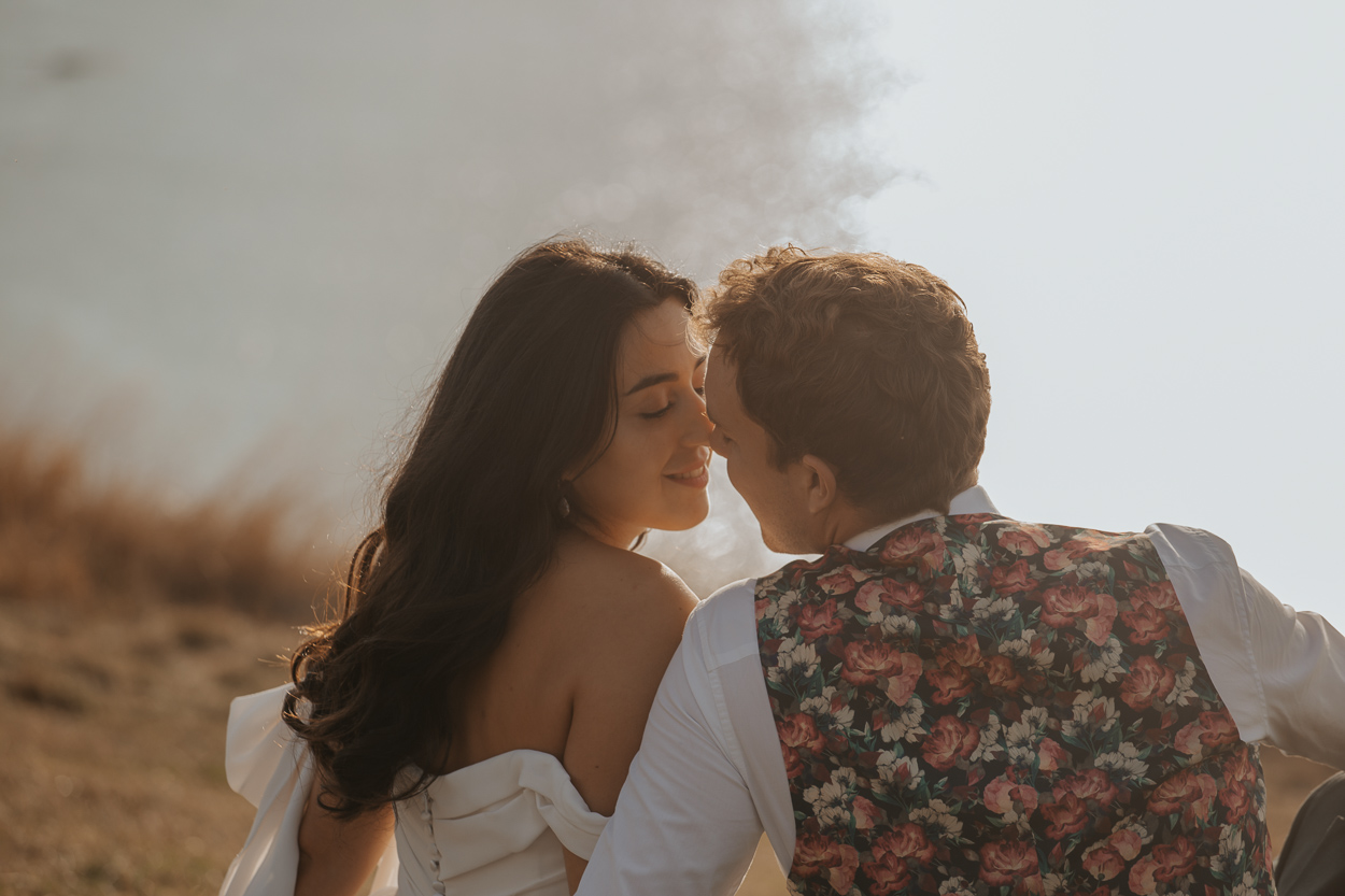 baiser mariés falaise etretat