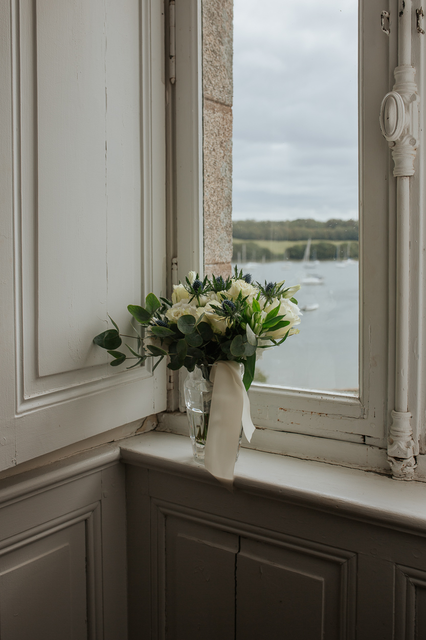 bouquet mariée manoir de kerouzien