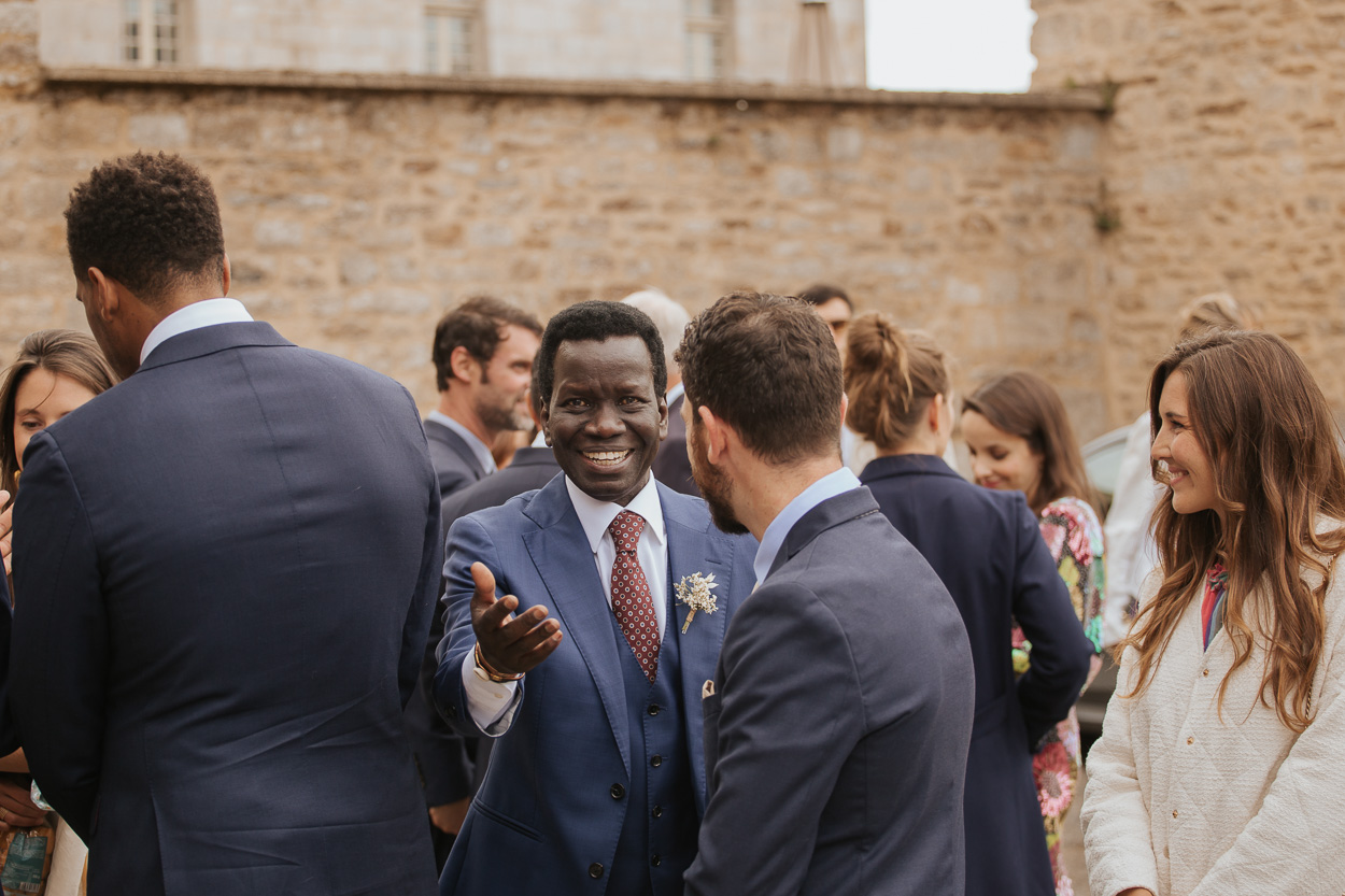 accueil père du marié cérémonie religieuse mariage quimper