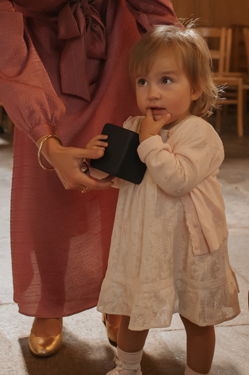alliances enfant d'honneur église quimper