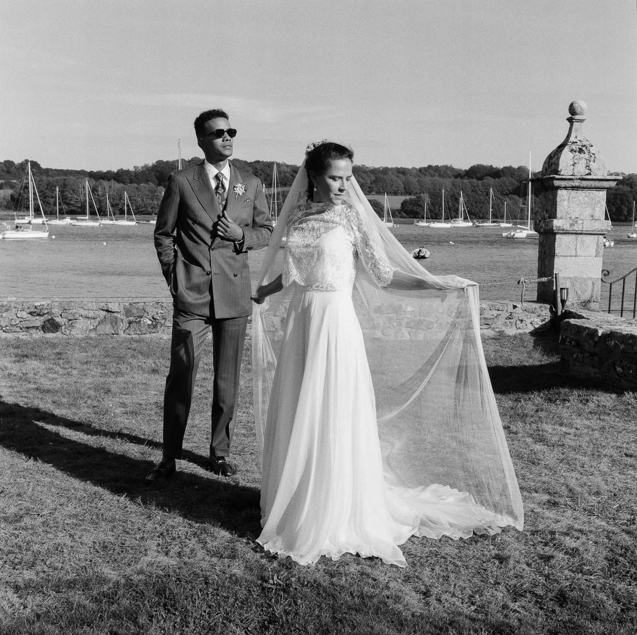 rolleiflex 120mm wedding on film argentique manoir kerouzien